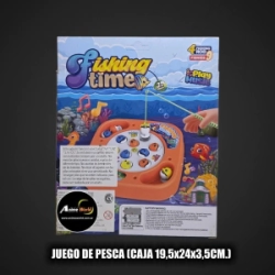 JUEGO DE MESA DE PESCA FISHING TIME PSM1 (CAJA 19,5x24x3,5CM) (A0766)