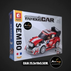 BLOQUE GENERICO SEMBO FAMOUS CAR 607112 AUTO SEM06 (CAJA 25,5x19x5,5CM) (L1255)
