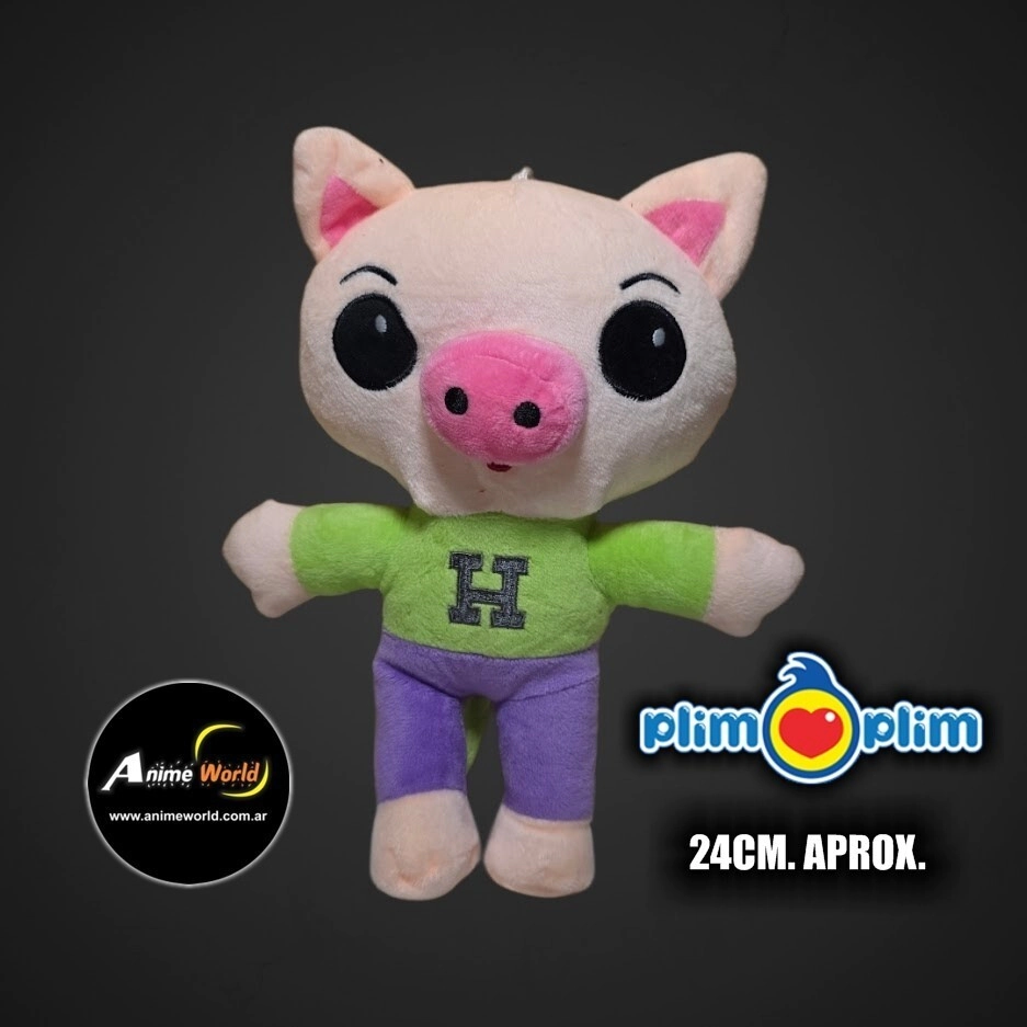PELUCHE PAYASO PLIM PLIM AMIGOS #4 (24CM APROX) (P2125)