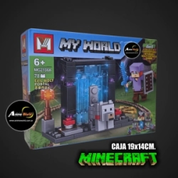 BLOQUE GENERICO - MG2108A MINECRAFT 4EN1 (CAJA 19x14CM) (L1257)