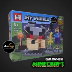 BLOQUE GENERICO - MG2108B MINECRAFT 4EN1 (CAJA 19x14CM) (L1258)