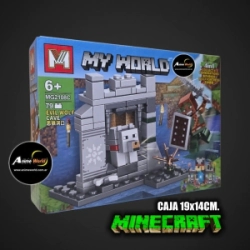 BLOQUE GENERICO - MG2108C MINECRAFT 4EN1 (CAJA 19x14CM) (L1259)