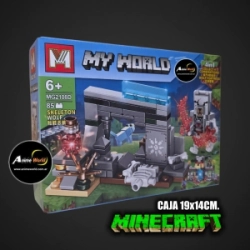 BLOQUE GENERICO - MG2108D MINECRAFT 4EN1 (CAJA 19x14CM) (L1260)