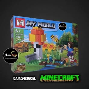 BLOQUE GENERICO - MG2109A MINECRAFT 4EN1 (24x16CM) (L1261)