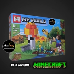 BLOQUE GENERICO - MG2109A MINECRAFT 4EN1 (24x16CM) (L1261)