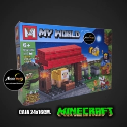 BLOQUE GENERICO - MG2109C MINECRAFT 4EN1 (24x16CM) (L1263)