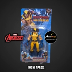 WOLVERINE EN BLISTER #1 (19CM APROX) (F1018)