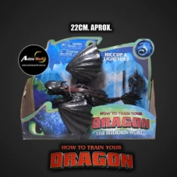 COMO ENTRENAR A TU DRAGON CHIMUELO EN BLISTER (22CM APROX) (F1020)
