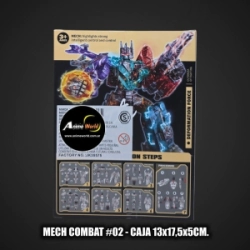 TRANSFORMERS MECH COMBAT #02 AF3 30575 (CAJA 13x17,5x5CM) (F1021)