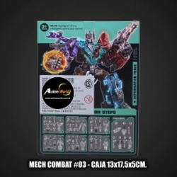 TRANSFORMERS MECH COMBAT #03 AF3 30575 (CAJA 13x17,5x5CM) (F1022)