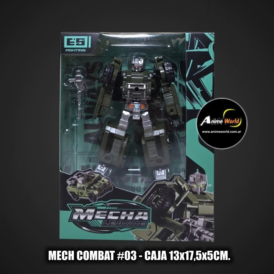 TRANSFORMERS MECH COMBAT #03 AF3 30575 (CAJA 13x17,5x5CM) (F1022)