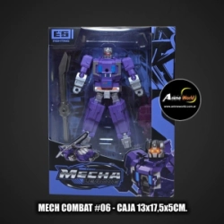 TRANSFORMERS MECH COMBAT #06 AF3 30575 (CAJA 13x17,5x5CM) (F1024)