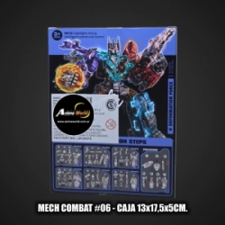 TRANSFORMERS MECH COMBAT #06 AF3 30575 (CAJA 13x17,5x5CM) (F1024)