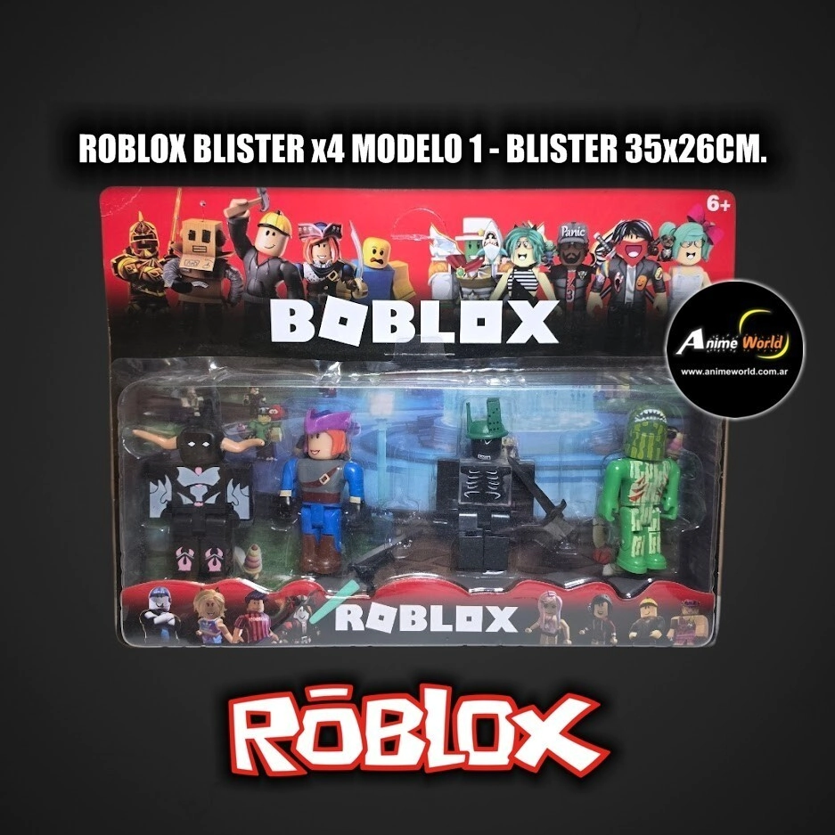 ROBLOX BLISTER x4 MODELO 1 (BLISTER 35x26CM) (F1026)