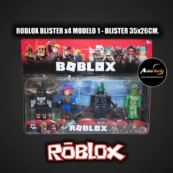 ROBLOX BLISTER x4 MODELO 1 (BLISTER 35x26CM) (F1026)