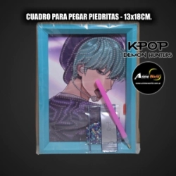 CUADROS PARA PEGAR PIEDRITAS KPOP DEMON HUNTERS #3 (13x18CM) (A0781)