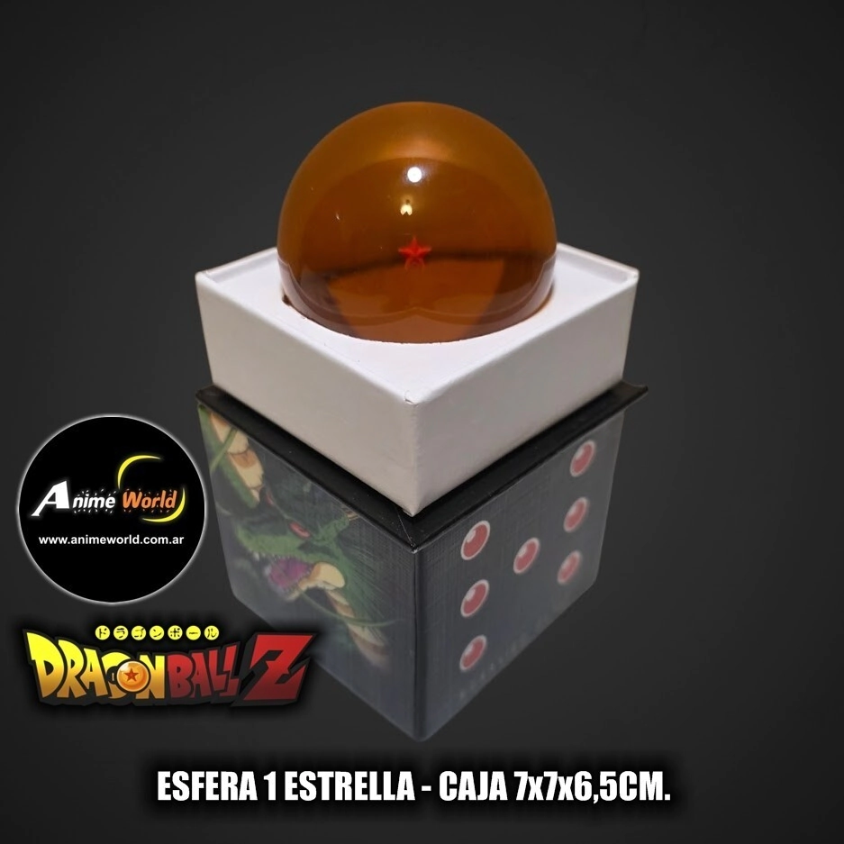 DRAGON BALL Z - ESFERAS DEL DRAGON 1 ESTRELLA (CAJA 7x7x6,5CM) (F1039)