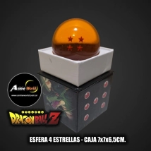 DRAGON BALL Z - ESFERAS DEL DRAGON 4 ESTRELLAS (CAJA 7x7x6,5CM) (F1042)