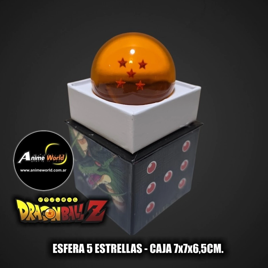 DRAGON BALL Z - ESFERAS DEL DRAGON 5 ESTRELLAS (CAJA 7x7x6,5CM) (F1043)
