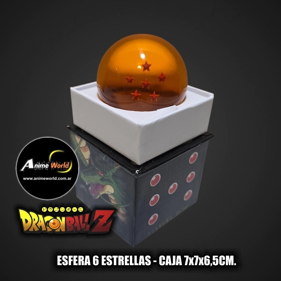 DRAGON BALL Z - ESFERAS DEL DRAGON 6 ESTRELLAS (CAJA 7x7x6,5CM) (F1044)