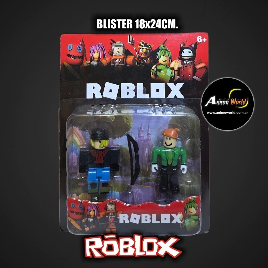 ROBLOX BLISTER x2 MODELO 1 BZ-12013 (BLISTER 18x24CM) (F1059)