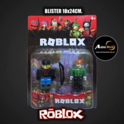 ROBLOX BLISTER x2 MODELO 1 BZ-12013 (BLISTER 18x24CM) (F1059)