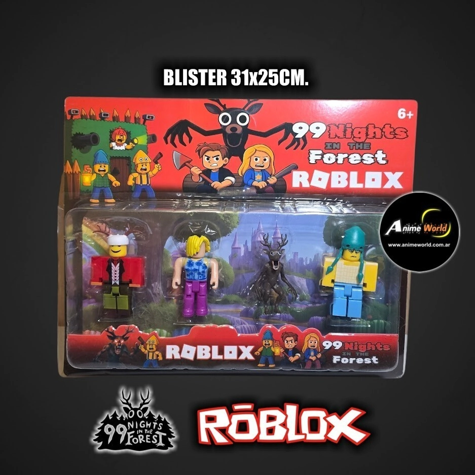 ROBLOX 99 NOCHES BLISTER x4 MODELO 2 (BLISTER 31x25CM) (F1062)