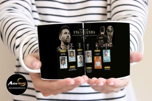 TAZA PLASTICA - MUNDIAL 2026 MESSI LEYENDA #1 (T0251)