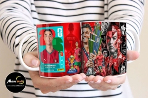 TAZA PLASTICA - MUNDIAL 2026 RONALDO #1 (T0253)