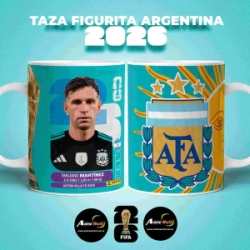 TAZA PLASTICA - MUNDIAL 2026 DIBU FIGURITA #1 (T0260)