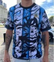 REMERA AFA DRAGON BALL Z GOKU #1 (TALLA 7) POLIESTER (R1268)