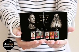TAZA CERAMICA - MUNDIAL 2026 RONALDO LEYENDA #1 (T0266)