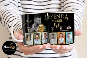 TAZA PLASTICA - MUNDIAL 2026 MESSI LEYENDA #2 (T0269)