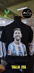 REMERA ALGODON - MESSI CAMISETA #2 (TALLA 2XL) (R1325)