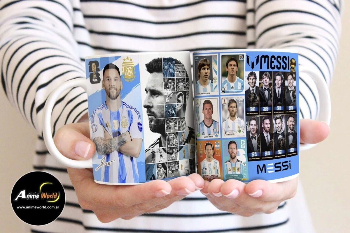 TAZA CERAMICA - MUNDIAL 2026 MESSI COPAS #1 (T0273)