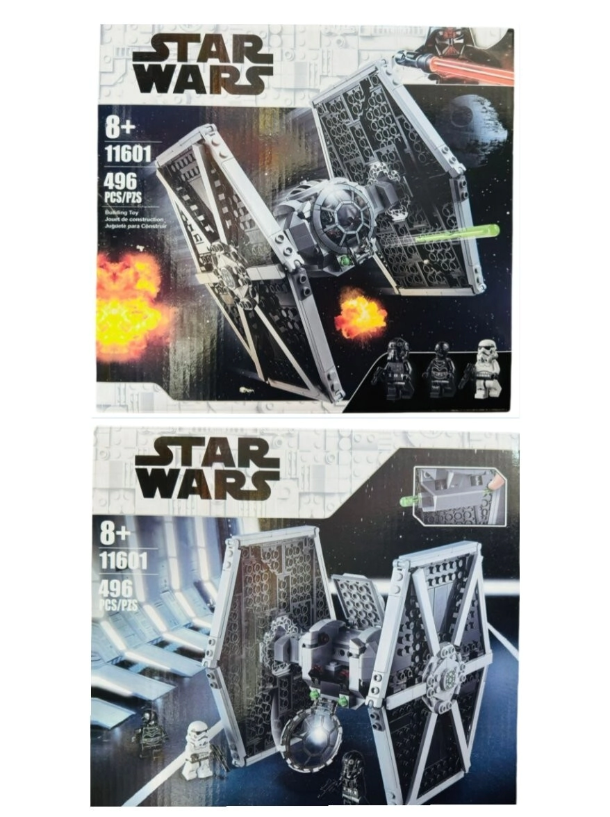 BLOQUE GENERICO STAR WARS 11601 (496PCS) (CAJA 28x26x7CM) (L1274)
