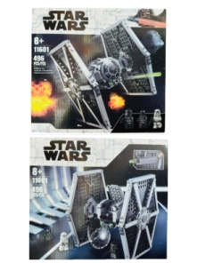 BLOQUE GENERICO STAR WARS 11601 (496PCS) (CAJA 28x26x7CM) (L1274)