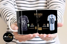 TAZA CERAMICA - MUNDIAL 2026 MESSI CAMISETA #1 (T0276)
