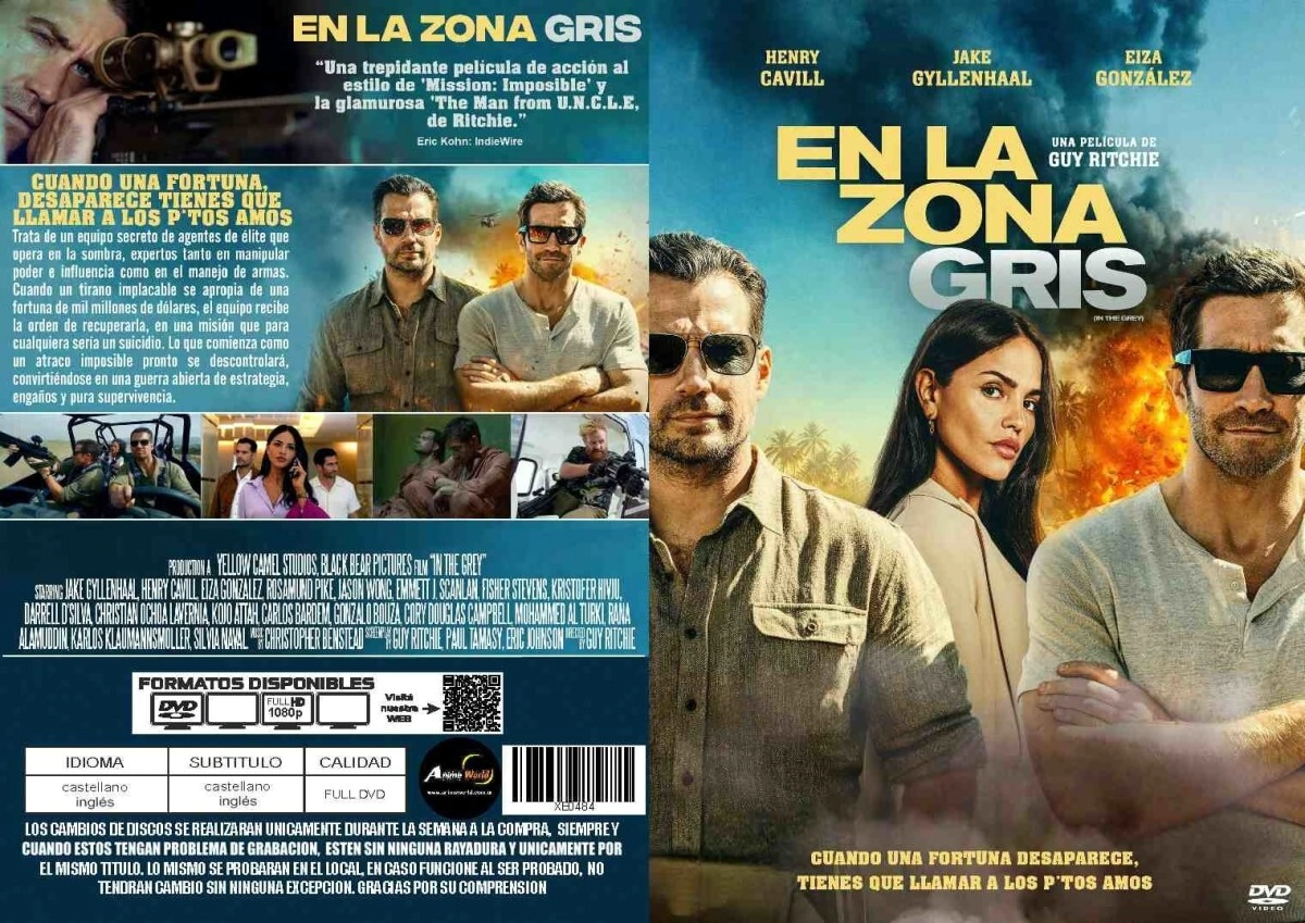 CINE + EN SOBRE EN LA ZONA GRIS (XE0484)