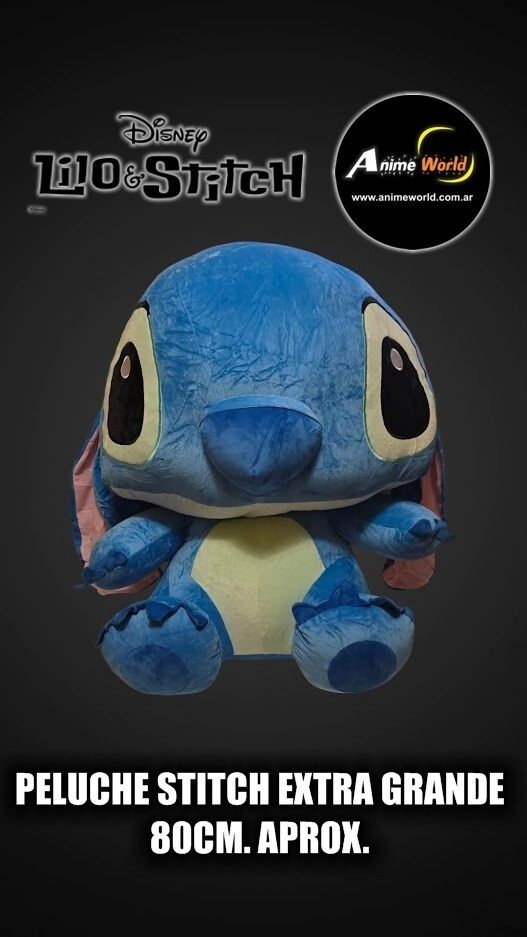 PELUCHE STITCH EXTRA GRANDE STITCH #1 (80CM APROX) (P2138)