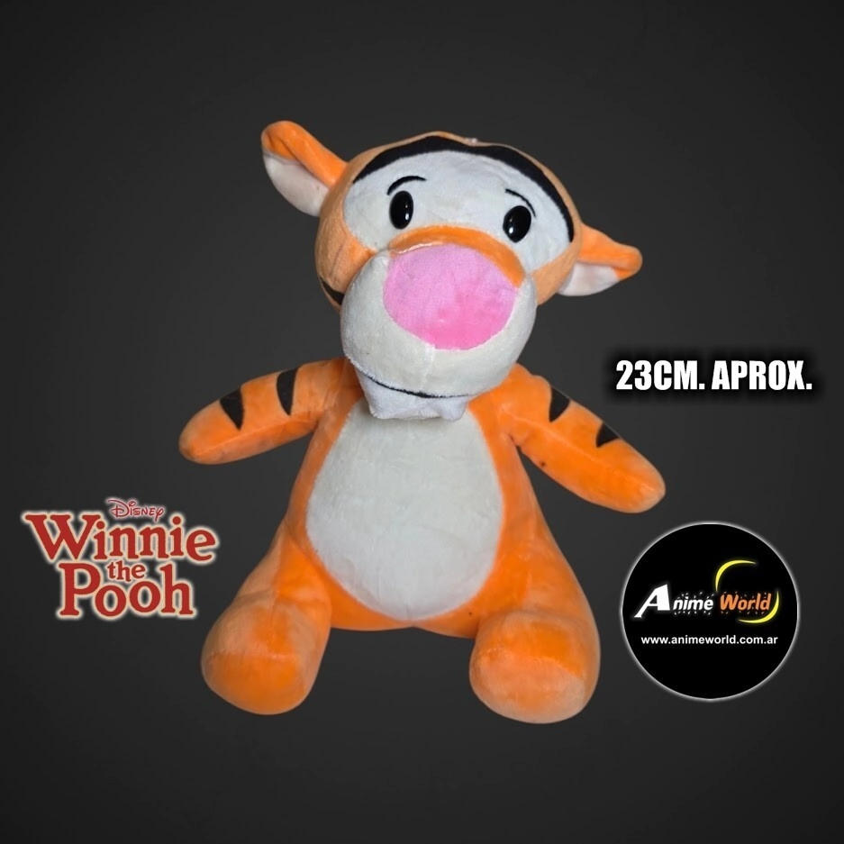 PELUCHE WINNIE POOH - TIGGER (23CM APROX) (P2140)