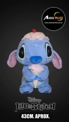 PELUCHE STITCH CON HELADO - STITCH (43CM APROX) (P2146)