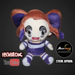 PELUCHE LYNA (YOUTUBER ROBLOX) #1 (27CM APROX) (P2162)