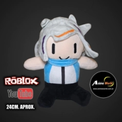PELUCHE CHUY MINE (YOUTUBER ROBLOX) #1 (24CM APROX) (P2163)