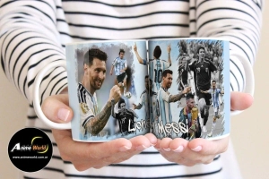 TAZA PLASTICA - MUNDIAL 2026 MESSI #4 (T0284)