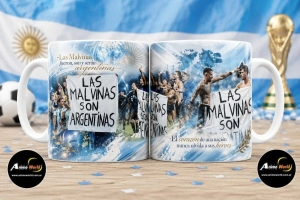 TAZA CERAMICA - MUNDIAL 2026 ARGENTINA VS INGLATERRA #1 (T0289)