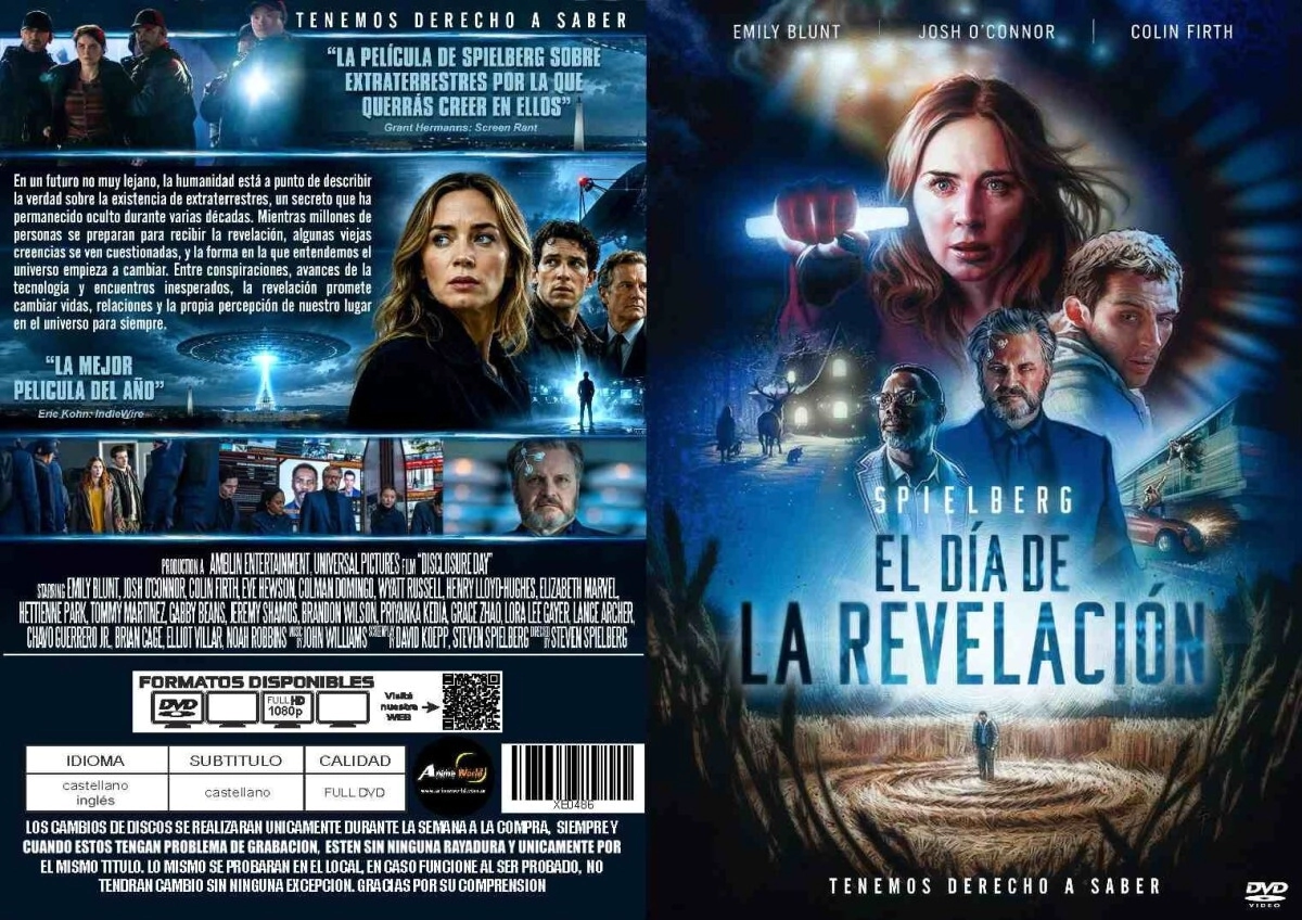 CINE + EN SOBRE EL DIA DE LA REVELACION (XE0486)