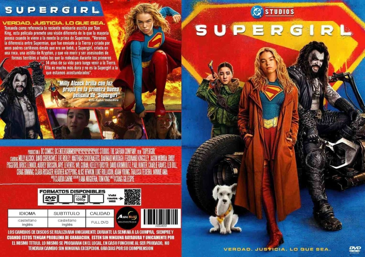 CINE + EN SOBRE SUPERGIRL (XE0489)