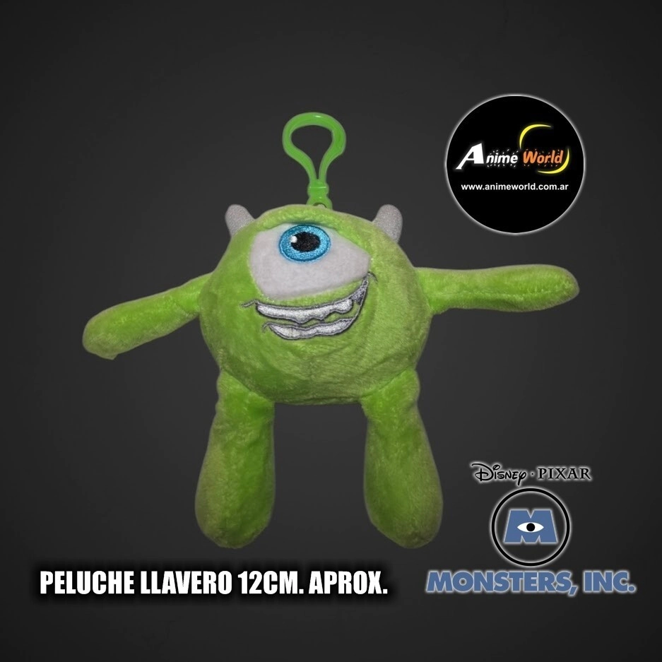 PELUCHE LLAVERO - MONSTER INC #2 (12CM APROX) (P2183)