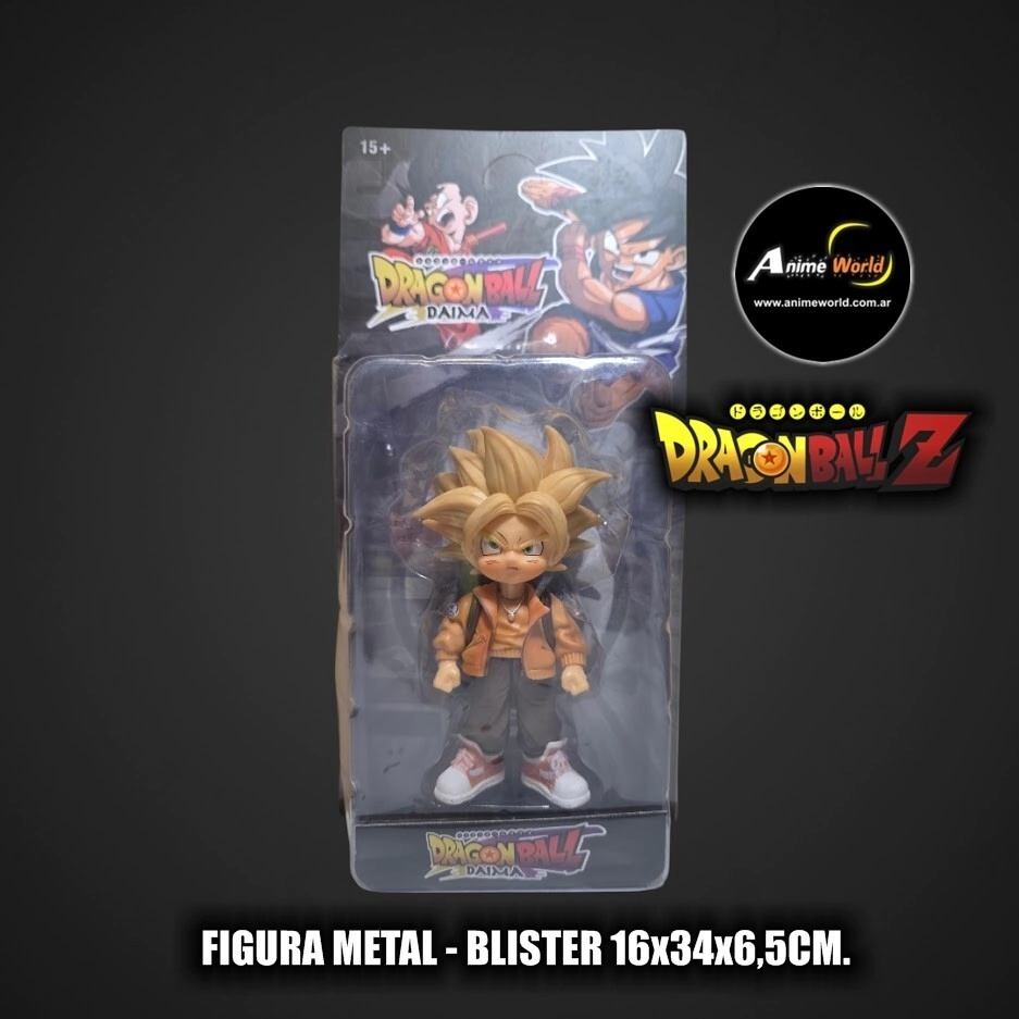 DRAGON BALL Z - BLISTER FIGURA METAL #2 (BLISTER 16x34x6,5CM) (F1066)